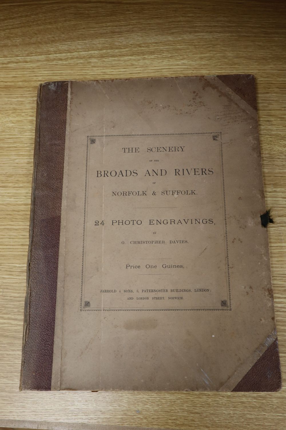 Davies (G. Christopher), The Scenery of the Broads and Rivers of Norfolk and Suffolk,